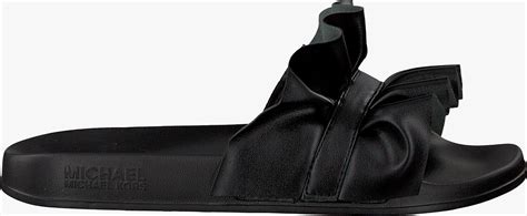 michael kors badslippers dames|Michael Kors alexis slippers.